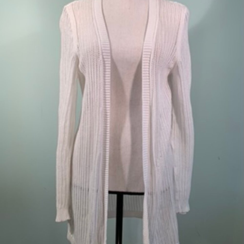 Long Light Weave Cardigan